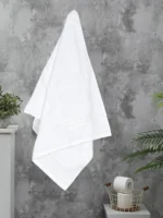sofrito hotel terry bath towel white