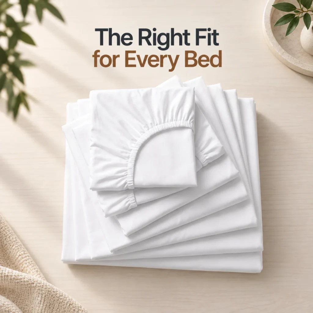 Sofrito 100% Cotton Bedsheet (Fitted) - Percale Finish - Plain - White | Anti Pilling Processed Fabric for Hotels & Bulk Use Sofrito 100% Cotton Bedsheet (Fitted) - Percale Finish - Plain - White | Anti Pilling Processed Fabric fitted bedsheet