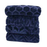 Sofrito Mink Blanket navy blue