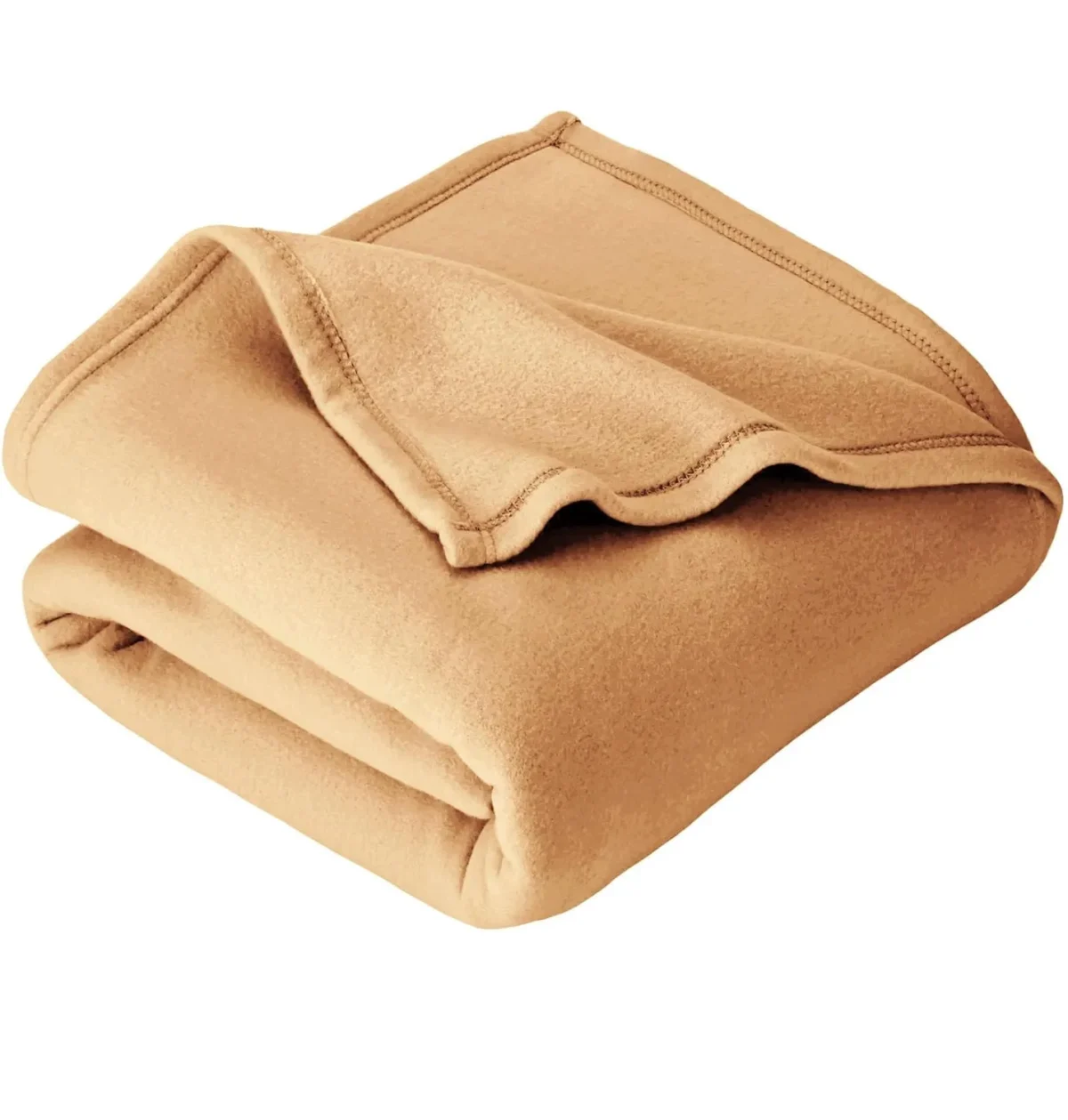 Sofrito Fleece Blanket camel