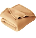 Sofrito Fleece Blanket camel