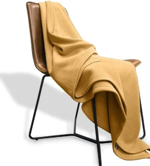Sofrito Fleece Blanket camel