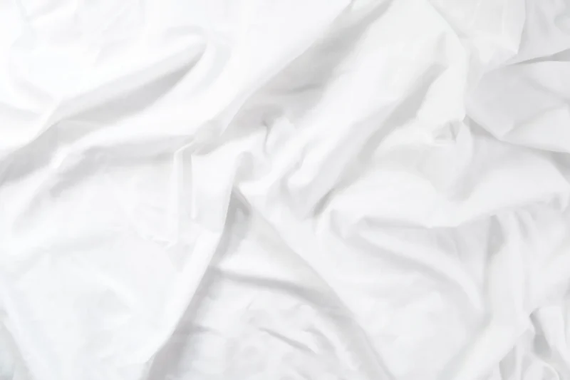 Sofrito flat bedsheet plain white