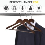 wooden hanger walnut
