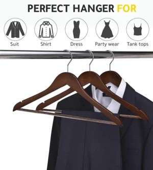 wooden hanger walnut