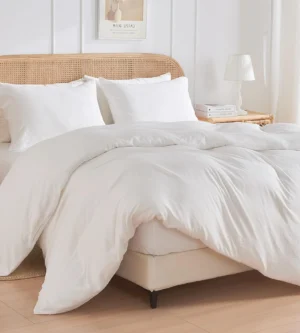 Sofrito Duvet / Comforter Cover Glace Cotton 300 TC Plain White
