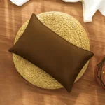 sofrito pillow cover glace cotton plain brown sofrito pillow cover glace cotton plain brown