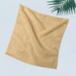 BEIGE COLOR 100 COTTON FACE TOWEL DIVINE FOR SPA