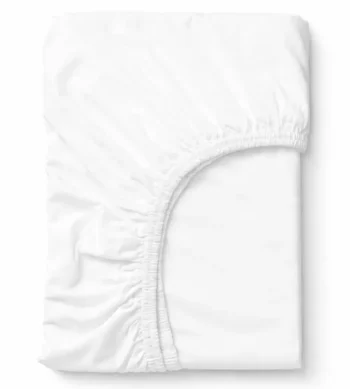 Sofrito fitted bedsheet plain white