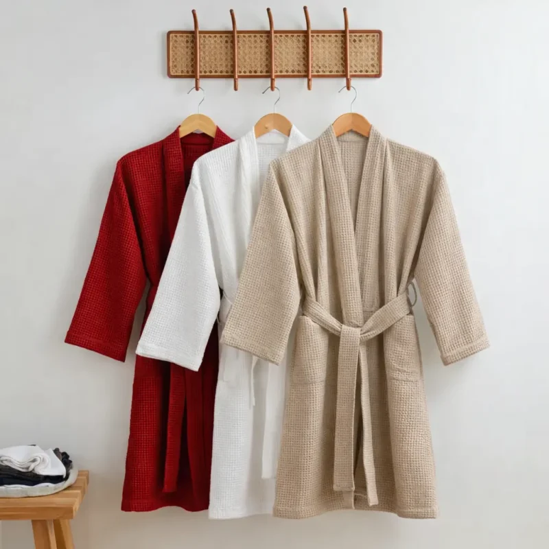 bath robe waffle