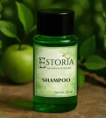 Estoria hotel guest shampoo
