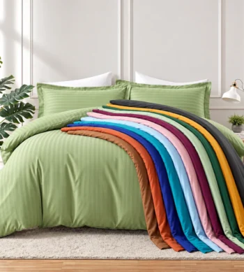 Sofrito Duvet / Comforter Cover Glace Cotton 300 TC - Stripe