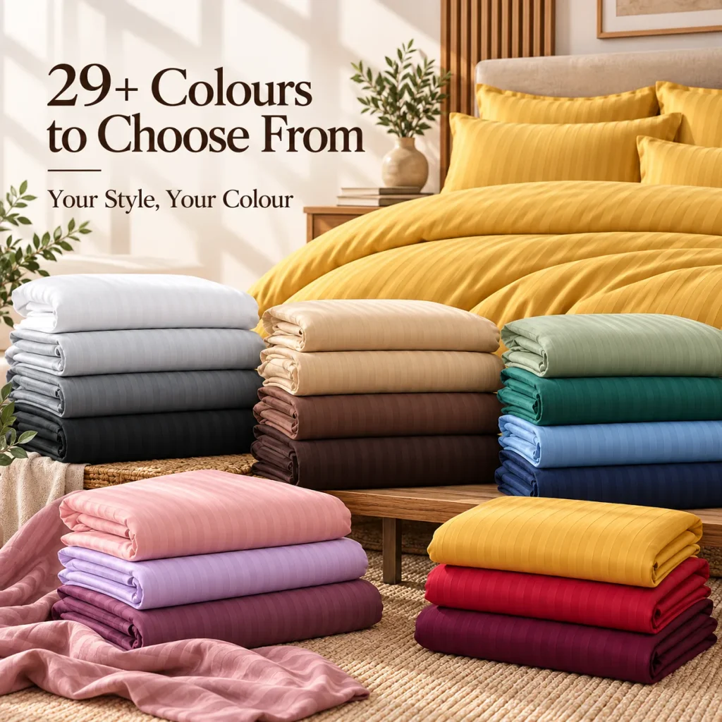 Sofrito Duvet / Comforter Cover Glace Cotton 300 TC - Stripe duvet cover