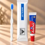 Hotel Dental Kit - Anchor White Toothpaste and Toothbrush (with Hotel Branding)