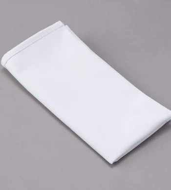 Table Napkin Plain 20s Cotton White