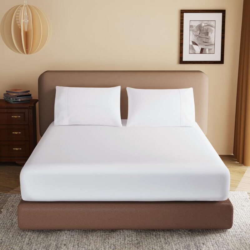Fitted 100% COTTON PERCALE BEDSHEET