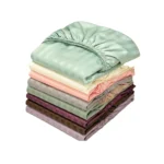 Sofrito Bedsheet (Fitted) Glace Cotton 300 TC - Striped