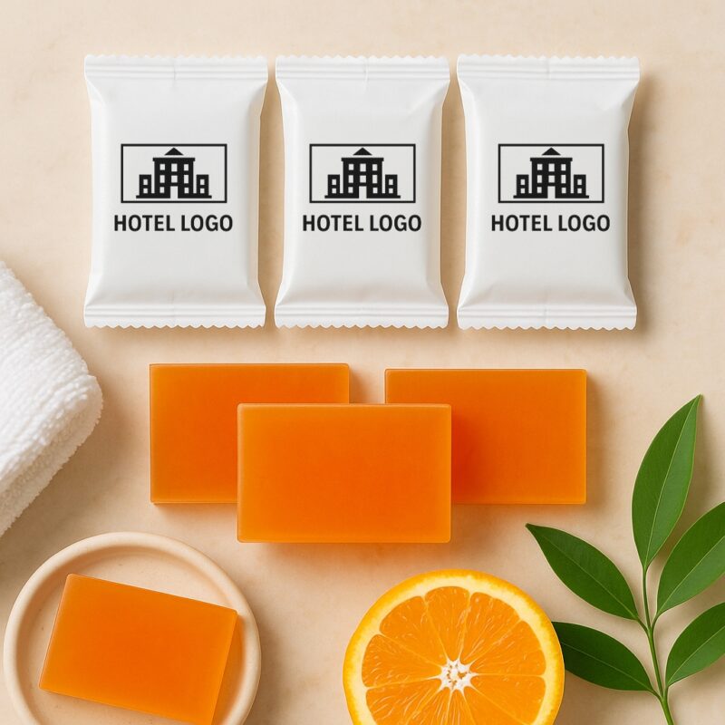 HOTEL GLYCERIN SOAP WITH BRANDING
