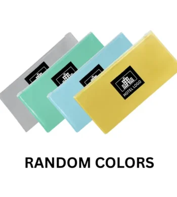 Multi Purpose Poly zipper bags with hotel banding