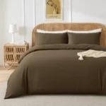 Sofrito Duvet / Comforter Cover Glace Cotton 300 TC Plain Taupe Sofrito Duvet / Comforter Cover Glace Cotton 300 TC Plain Taupe