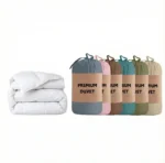 Premium Duvet in different packaging