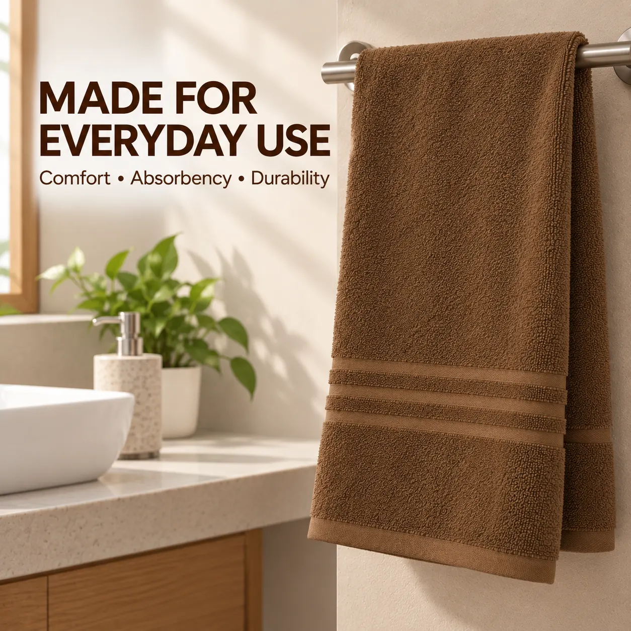Sofrito Bath Towel - Regular Series - 65% Cotton 35% Polyester | Basic Quality for Hotels & Bulk Use Sofrito Bath Towel - Regular Series - 65% Cotton 35% Polyester | Basic Quality bath towel