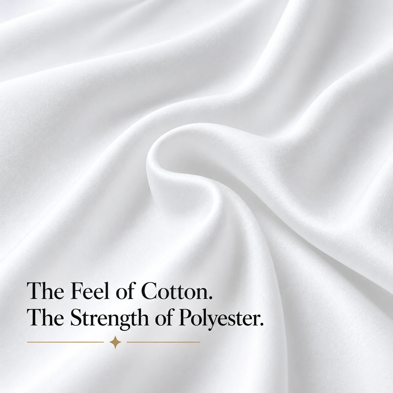 Sofrito Flat Bedsheet Glace Cotton Plain 300 TC - White Flat bedsheet