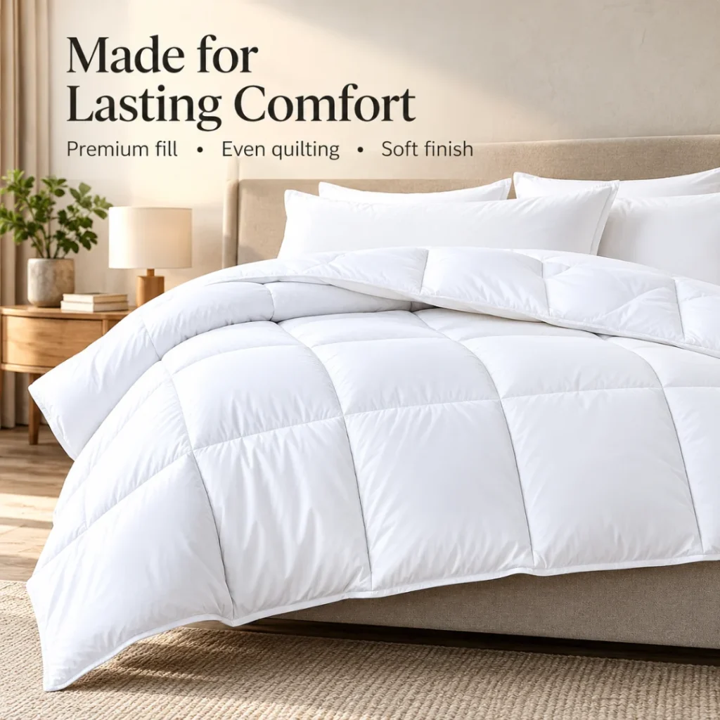 Sofrito Hotel Duvet / Comforter / Quilt - Hollow Conjugated Fiber for Hotels & Bulk Use Sofrito Hotel Duvet / Comforter / Quilt - Hollow Conjugated Fiber duvet
