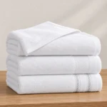 Sofrito Hotel Terry Bath Towel - Regular Series - 65% Cotton 35% Polyester - White