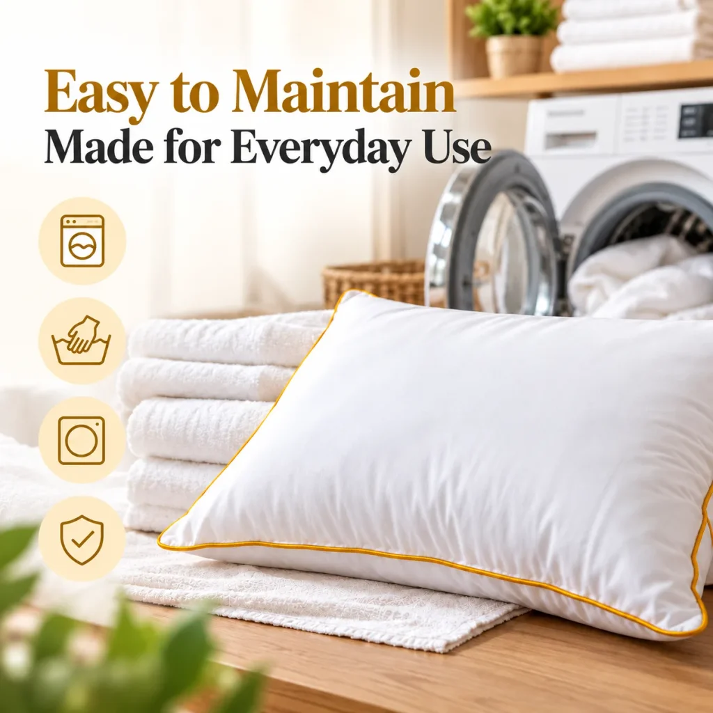 Sofrito Premium Hotel Pillow - Microfiber - (Divine) microfiber pillow