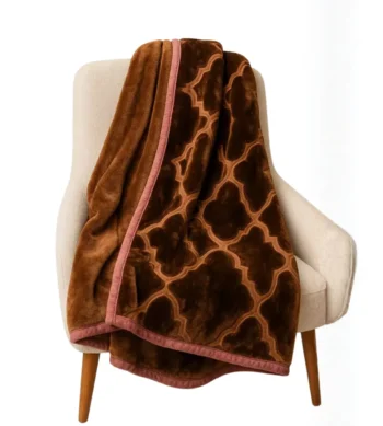 Sofrito Mink Blanket brown