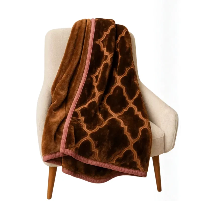 Sofrito Mink Blanket brown