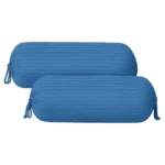 Sofrito bolster cover bahama blue