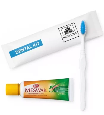 dabur meswak hotel dental kit-1+1 with branding