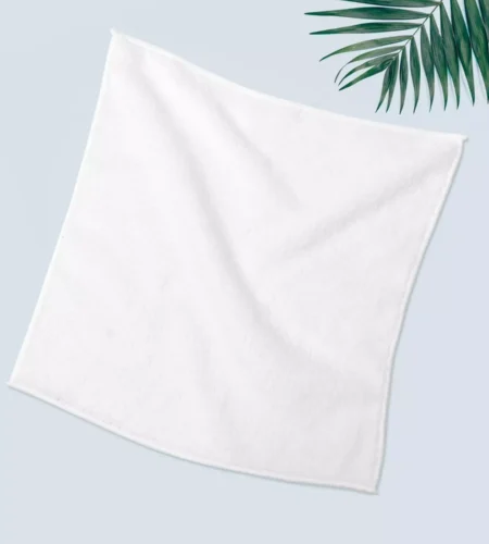 Face Towel - Divine - White | High Quality 100% Ring Spun Cotton, Highly Absorbent
