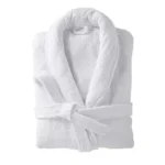 Sofrito Luxury 100% Cotton Terry Soft & Plush Bath Robe White