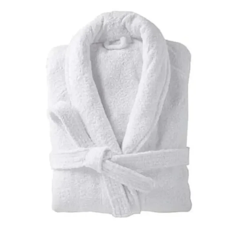 Sofrito Luxury 100% Cotton Terry Soft & Plush Bath Robe White