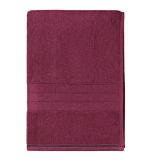 sofrito 100% cotton bath towel wine