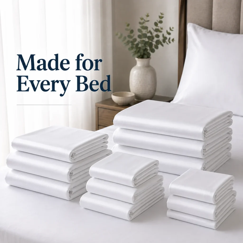 Sofrito 100% Cotton Bedsheet (Flat) - Sateen Finish - Plain - White for Hotels & Bulk Use Sofrito 100% Cotton Bedsheet (Flat) - Sateen Finish - Plain - White 100% cotton bedsheet
