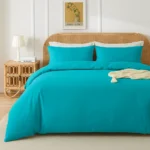 Sofrito Duvet / Comforter Cover Glace Cotton 300 TC Plain Dusty Teal