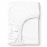 Sofrito fitted bedsheet plain white