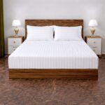 sofrito fitted bedsheet stripe white sofrito fitted bedsheet stripe white