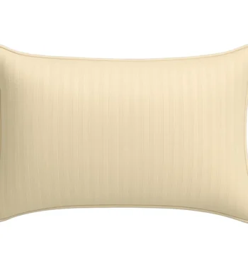 sofrito pillow cover glace cotton stripes mellow mocha