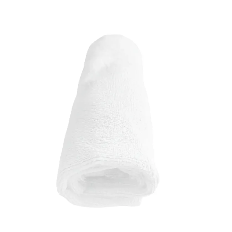 sofrito terry hand towel cotton white