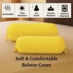 Sofrito bolster cover yellow