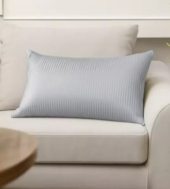 sofrito pillow cover stripes silver