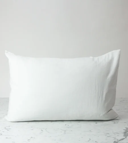 sofrito pillow cover plain white