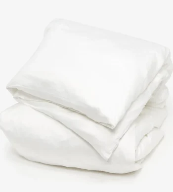 sofrito duvet / comforter cover plain white