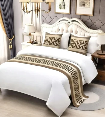 Sofrito Bed Runner with Cushion Cover infinity key collection