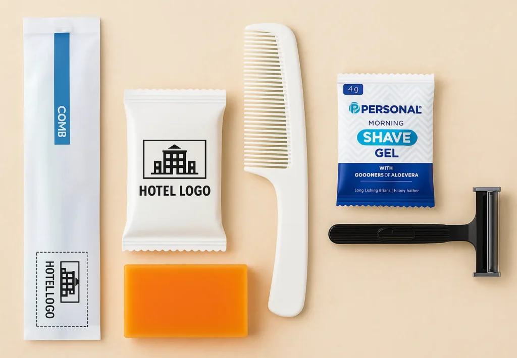 hotel branding for amenities